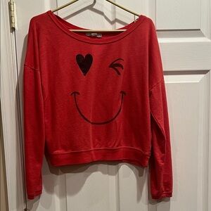 Rare off the shoulder mental health top